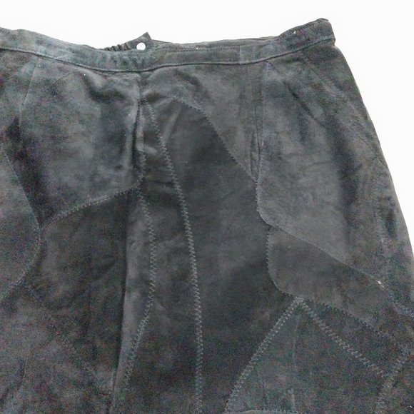 Mattina J 100% Genuine Leather Maxi Skirt - Picture 4 of 15